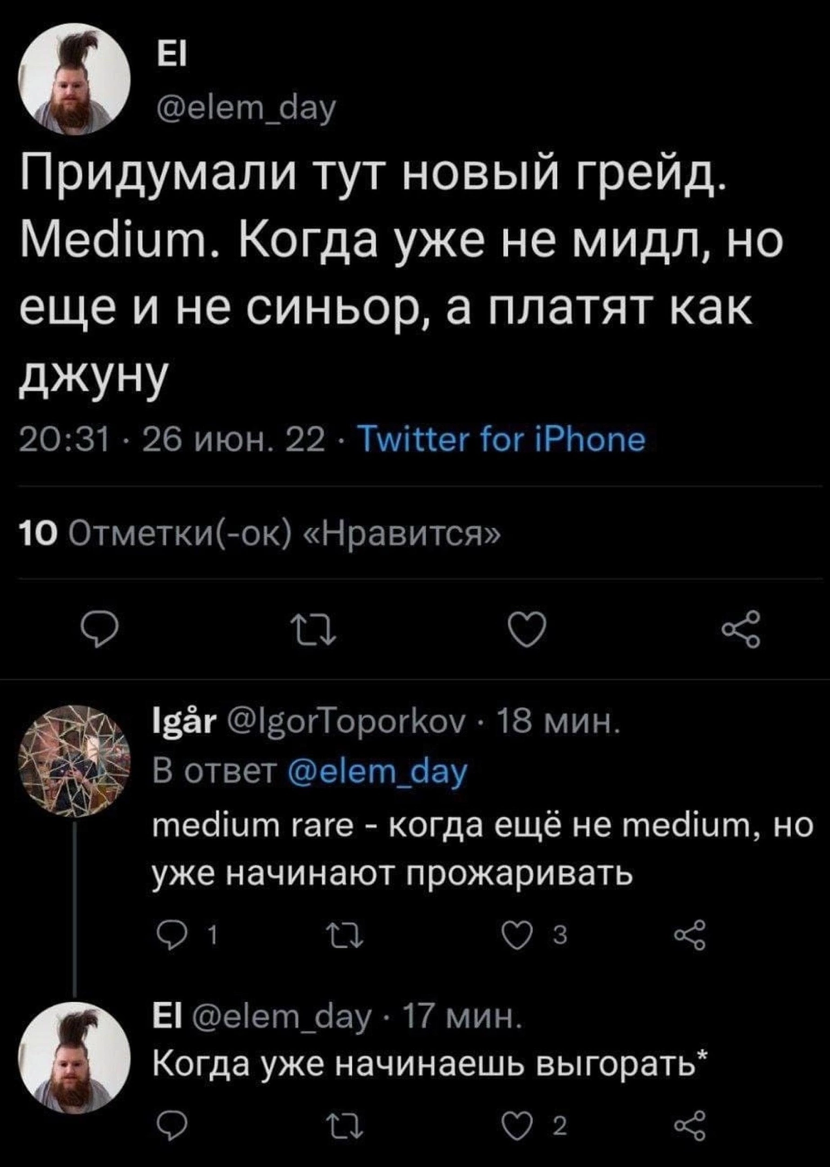 А у вас какой грейд, коллеги? | Сетка — социальная сеть от hh.ru