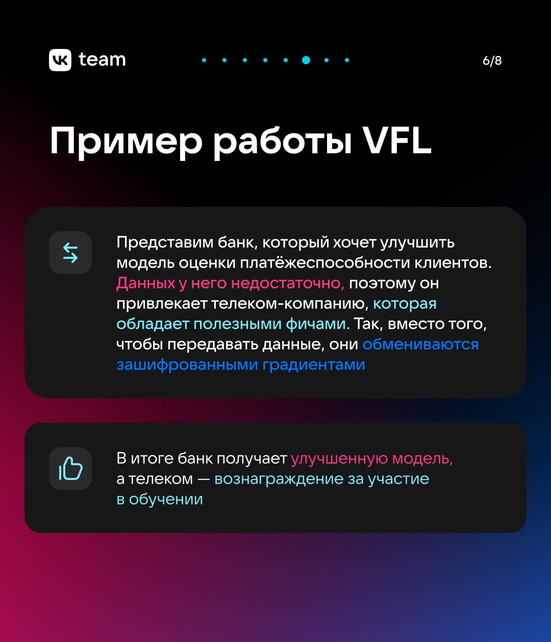 Как обучать совместные модели так, чтобы не видеть чужие данные? 🤔
Каждый день создаётся огромное количество данных: банки оценивают платёжеспособность, ритейл прогнозирует спрос, телеком проверяет ка... | Сетка — социальная сеть от hh.ru