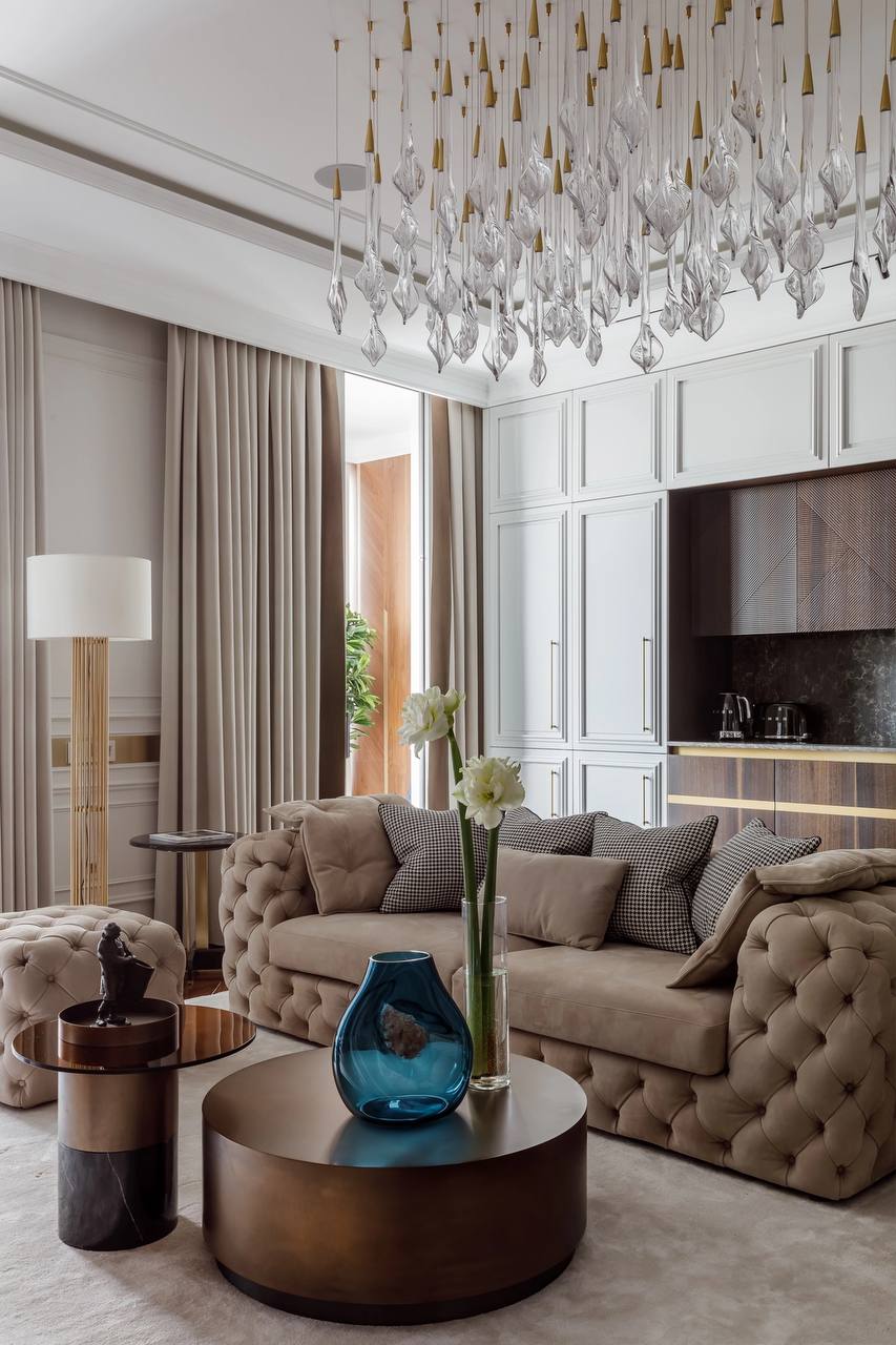 «Заказчики хотели, чтобы, приходя домой, можно было каждый раз восхищаться дизайном», — говорит дизайнер Анастасия Личман | Сетка — социальная сеть от hh.ru