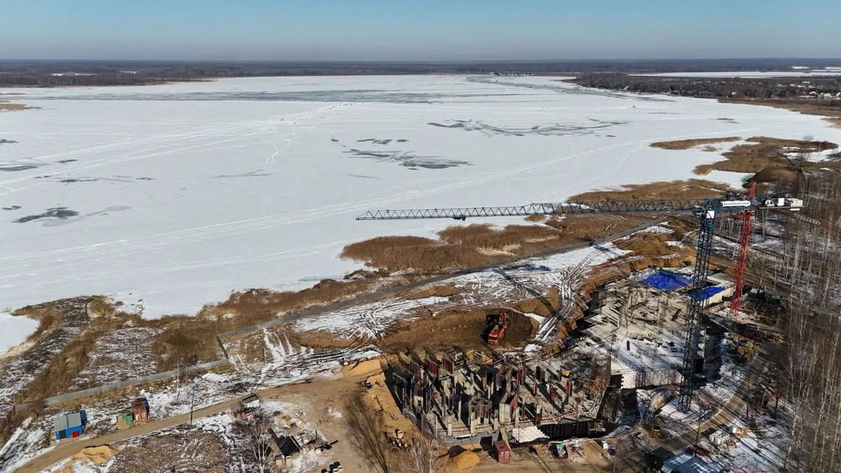 Готовы первые проф. фото со стройплощадки курорта La Volga! | Сетка — социальная сеть от hh.ru