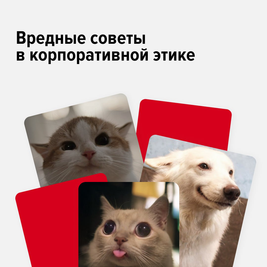 Как сделать офисную жизнь… интереснее?
Корпоративная этика — это правила общения на работе. Но если хочется добавить перчинки в рабочие будни, можно ими и пренебречь | Сетка — социальная сеть от hh.ru