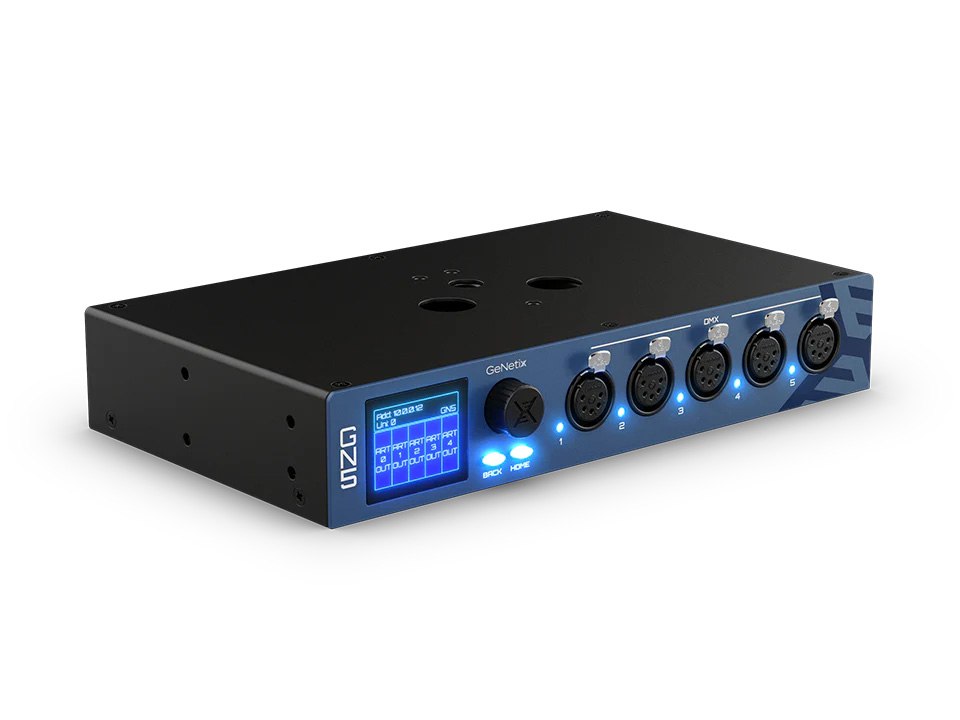 GeNetix GN5 5 Port Node
Бренд: Chamsys
Артикул: CS300063
Наличие: 3 шт
Артгейт на 5 DMX выходов, поддерживает работу с любой консолью, может работать с MagicQ по USB или RJ45
Полностью снимает демо ре... | Сетка — социальная сеть от hh.ru