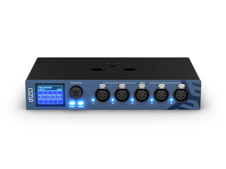 GeNetix GN5 5 Port Node
Бренд: Chamsys
Артикул: CS300063
Наличие: 3 шт
Артгейт на 5 DMX выходов, поддерживает работу с любой консолью, может работать с MagicQ по USB или RJ45
Полностью снимает демо ре... | Сетка — социальная сеть от hh.ru