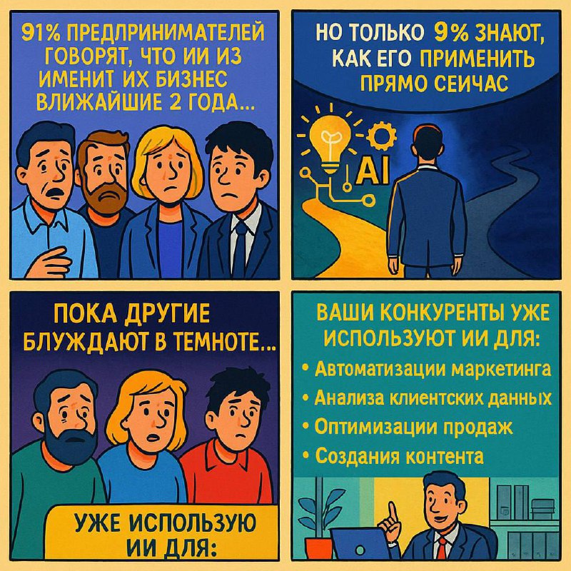 Привет ребят!
👋🏻 Недавно думал над темой, что ни один специалист НИКОГДА не потеряет в результате, если отложит свои важные задачи на день, чтобы понять:
❓ «Как нейросети могут быть полезны мне сегодн... | Сетка — социальная сеть от hh.ru