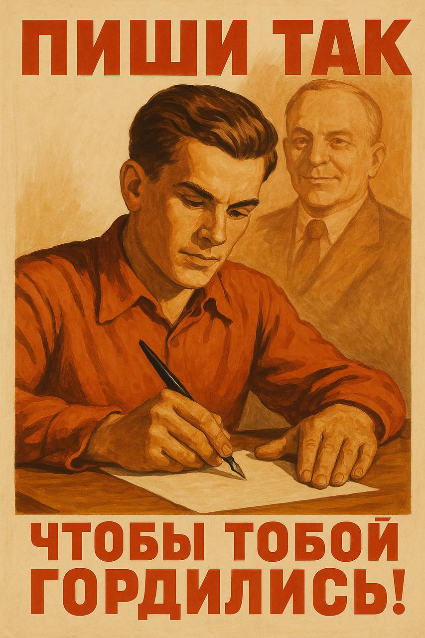 Принес вам немного добротной советской пропаганды | Сетка — социальная сеть от hh.ru