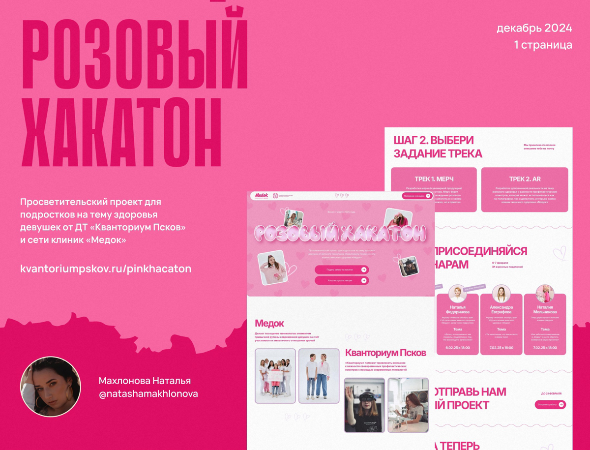 Розовый хакатон или о том, как заговорили о женском здоровье | Сетка — социальная сеть от hh.ru