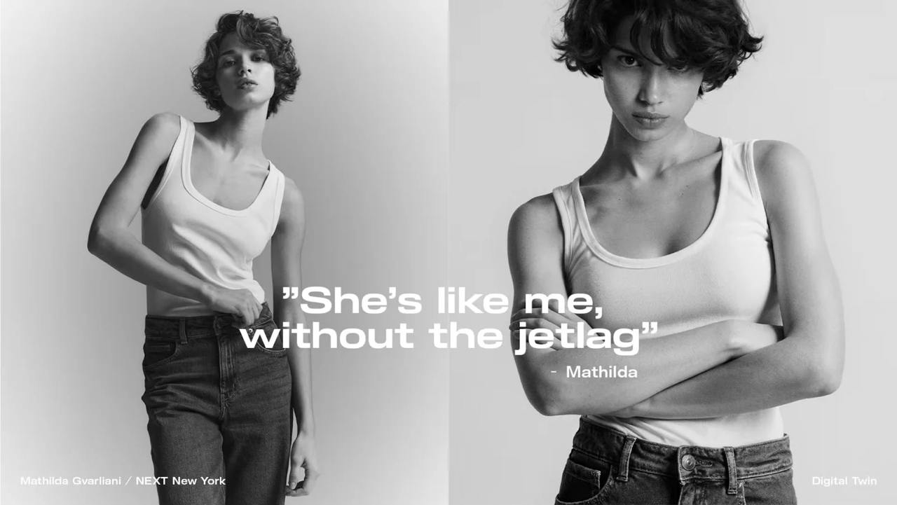 H&M готовится к запуску рекламной кампании, в которой будут участвовать цифровые двойники реальных моделей. Они создали 30 гиперреалистичных аватаров, которые возьмут участие в кампании | Сетка — социальная сеть от hh.ru