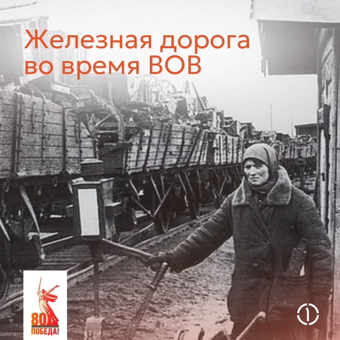 🔖 Железная дорога во время ВОВ: цифры и факты
Железнодорожный транспорт сыграл большую роль в победе Советского Союза над фашистской Германией | Сетка — социальная сеть от hh.ru