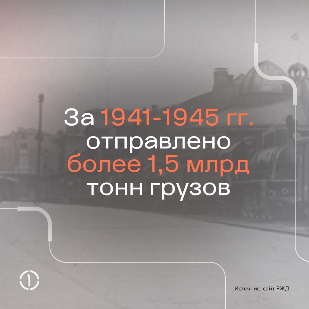 🔖 Железная дорога во время ВОВ: цифры и факты
Железнодорожный транспорт сыграл большую роль в победе Советского Союза над фашистской Германией | Сетка — социальная сеть от hh.ru