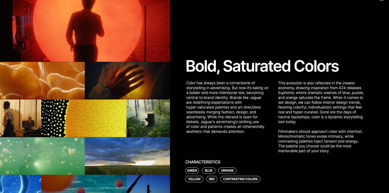 Тренды в видео
Наткнулась на тренд-репорт от Film Supply по видеоконтенту на 2025 год. Прямо скажу, ничего радикально нового, зато красиво сверстано | Сетка — социальная сеть от hh.ru