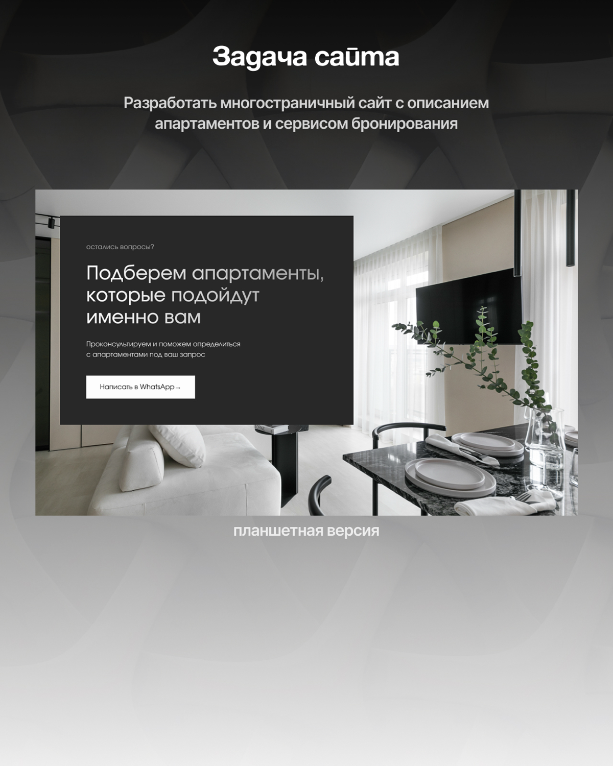 🏢 Многостраничный сайт премиальных апартаментов в Ижевске | Сетка — социальная сеть от hh.ru