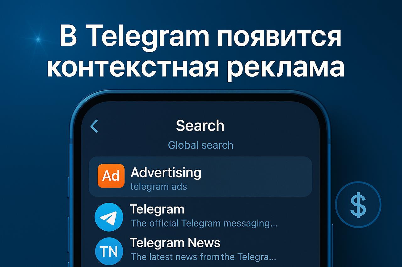 В Telegram появится контекстная реклама
В бета-версии для Androedov (11.9) обнаружен код, указывающий на скорое внедрение рекламы в результатах глобального поиска | Сетка — социальная сеть от hh.ru