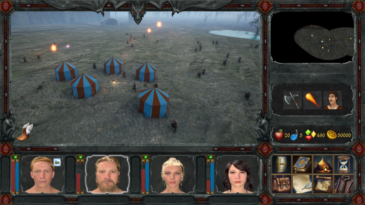 Кстати, эта же студия, Flame-Dragons, в 2023 году выпустила игру «Волшебный мир» — партийная фэнтези RPG | Сетка — социальная сеть от hh.ru