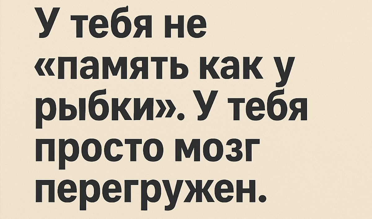 Память на пределе: как наш мозг хранит, путает, теряет инфор | Сетка — социальная сеть от hh.ru