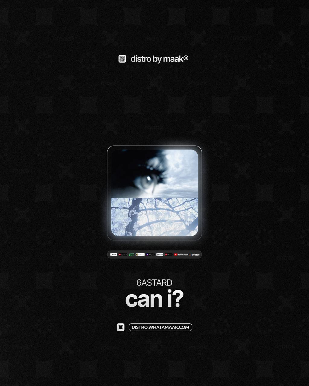 🗯 Новый релиз ╳ 6ASTARD — «can i?»
💢 Слушать/скачать трек
⚡️ Заказать услуги дистрибуции
🎵 Больше музыки от лейбла maak®
#distro@whatamaak#play@whatamaak· #премьера
🔗 maak® × подробнее | Сетка — социальная сеть от hh.ru