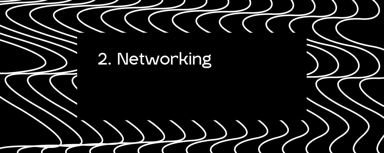 2. Networking #стажерам
Все приходит через людей. В современном мире процветает формат кооперации, когда несколько человек объединяют усилия, распределяя доход от своего вклада | Сетка — социальная сеть от hh.ru
