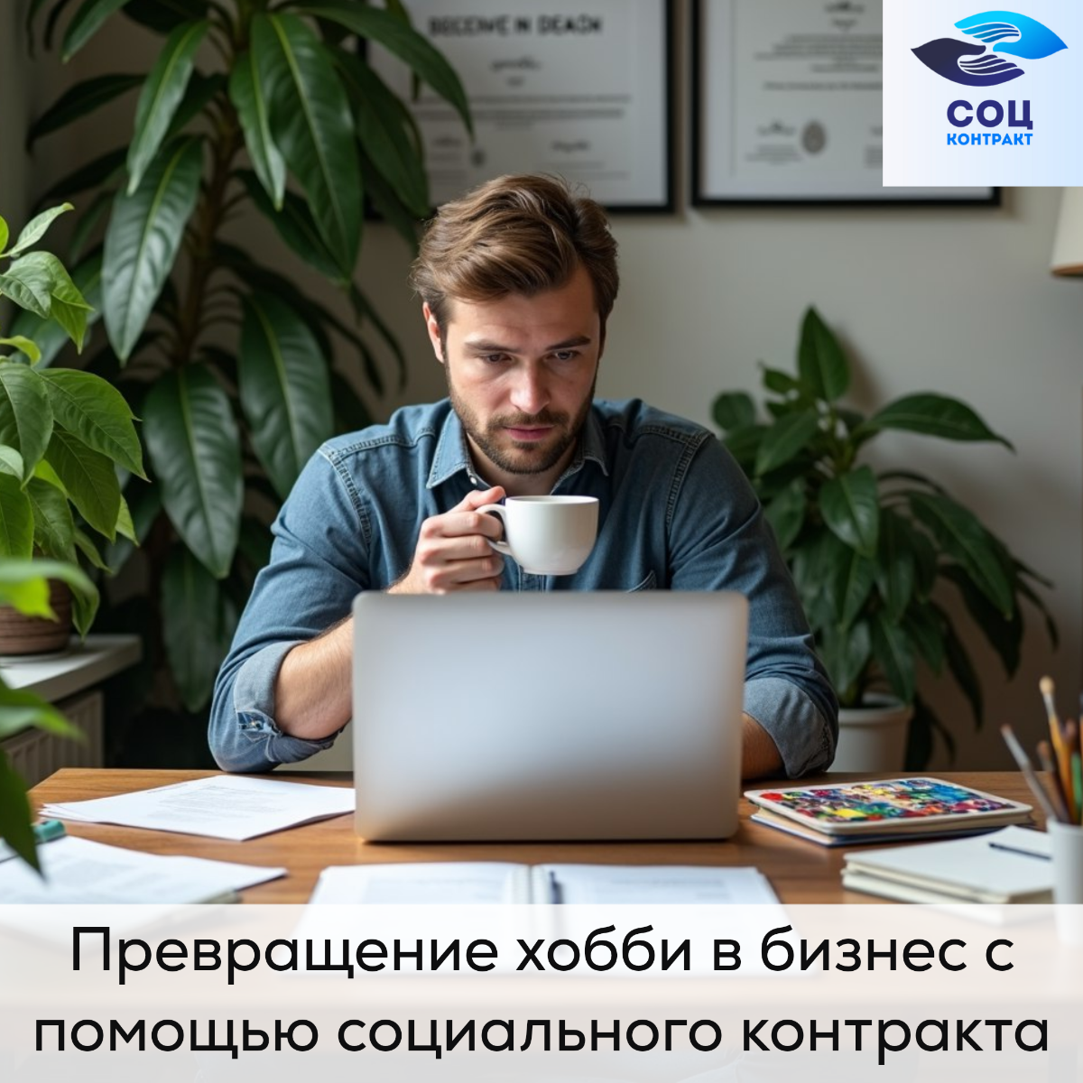 Превращение хобби в бизнес с помощью социального контракта | Сетка — социальная сеть от hh.ru