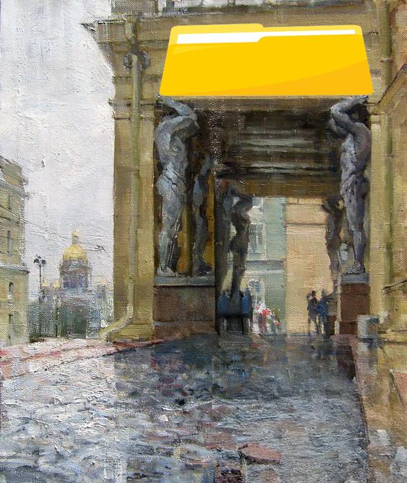 Атланты держат папку
(холст, масло, 2025)
Прошу, не спеши с выводами. 
Папка Атлантов CMO Club - это авторские каналы от директоров и с-level руководителей в маркетинге с большим практическим опытом | Сетка — социальная сеть от hh.ru