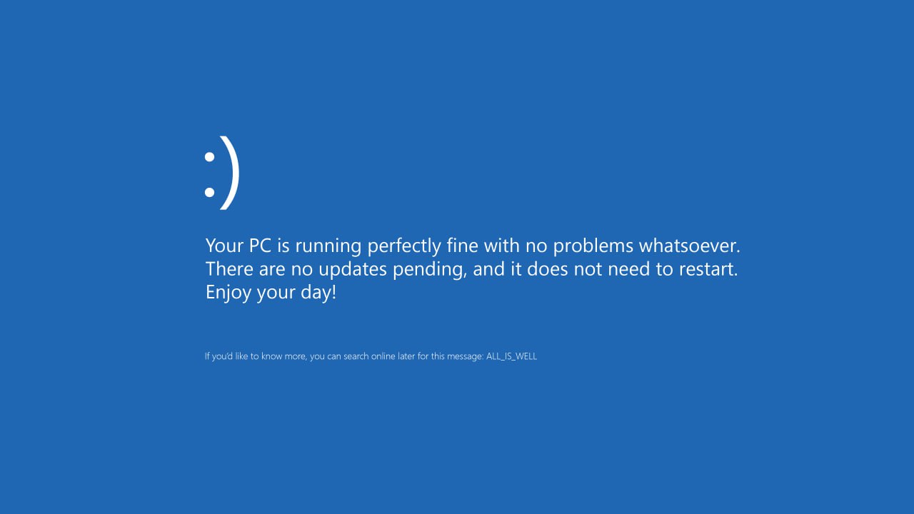 ⚡️Microsoft вернут синий экран смерти в Windows
Из-за многочисленных обращений и негативной реакции на зеленый экран, компания решила отступить | Сетка — социальная сеть от hh.ru