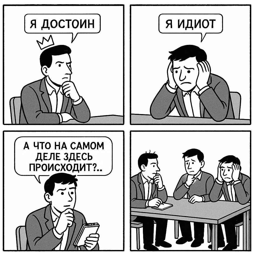 Про высокомерие, белое и черное [в т.ч | Сетка — социальная сеть от hh.ru