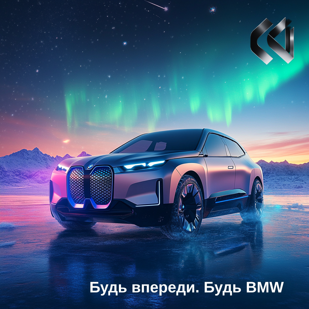 Свет, лёд и мощь: Как создавался баннер для BMW iX xDrive50 | Сетка — социальная сеть от hh.ru