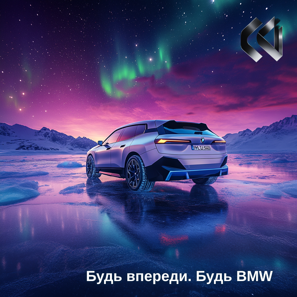 Свет, лёд и мощь: Как создавался баннер для BMW iX xDrive50 | Сетка — социальная сеть от hh.ru