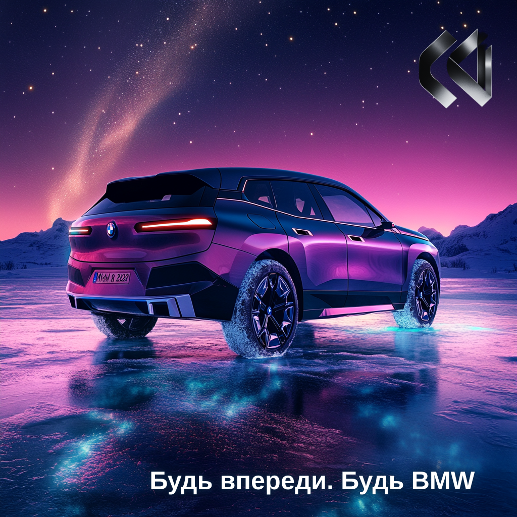 Свет, лёд и мощь: Как создавался баннер для BMW iX xDrive50 | Сетка — социальная сеть от hh.ru