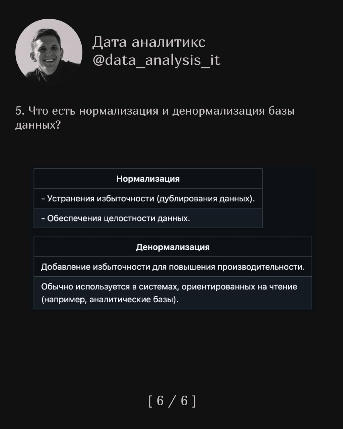 Топ 5 вопросов по SQL ч.1 | Сетка — социальная сеть от hh.ru