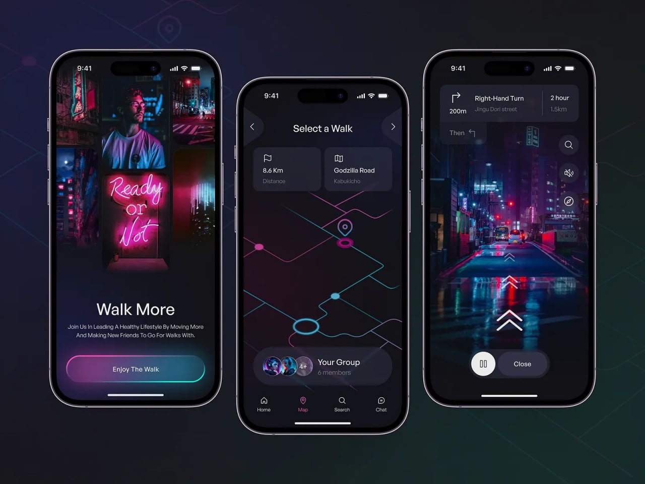 Подборка UI от Masterly | Сетка — социальная сеть от hh.ru