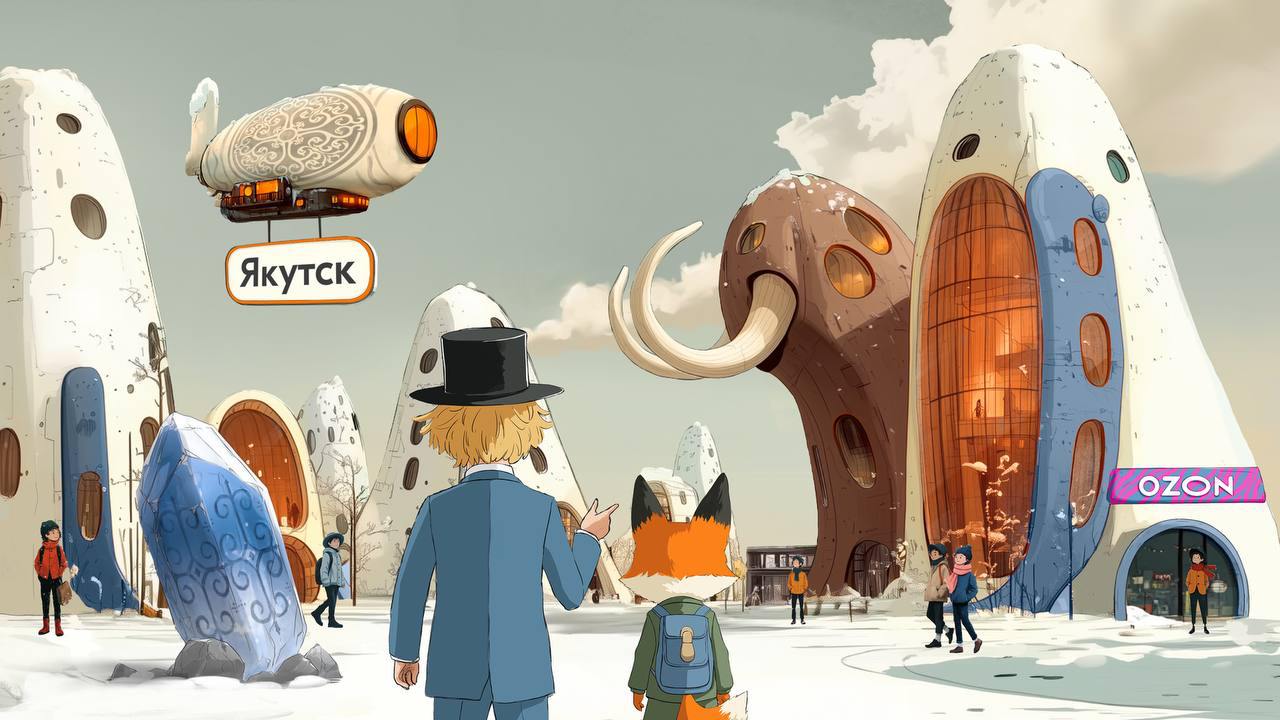 ozon запустил мультсериал про бизнес на маркетплейсе
это вдохновляющая история про парнишку, который колесит по разным городам и узнаёт секреты бизнеса от тех, кто уже работает с ozon | Сетка — социальная сеть от hh.ru