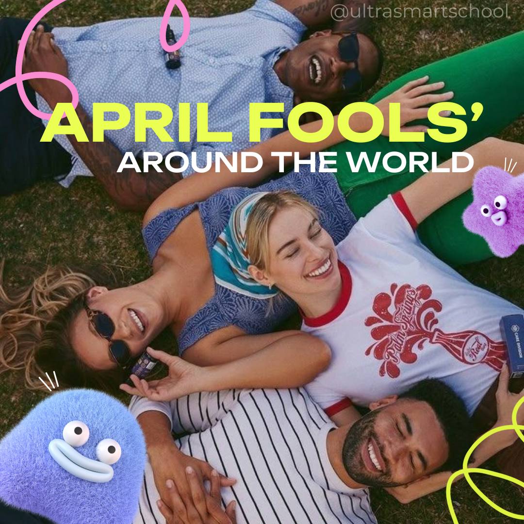 бу! испугались, с 1 апреля!😂
#cultureshock April Fools’ Around the World! 😄
Сегодня 1 апреля, а это значит, что по всему миру люди готовят самые креативные розыгрыши! Но знаете ли вы, что традиции шут... | Сетка — социальная сеть от hh.ru