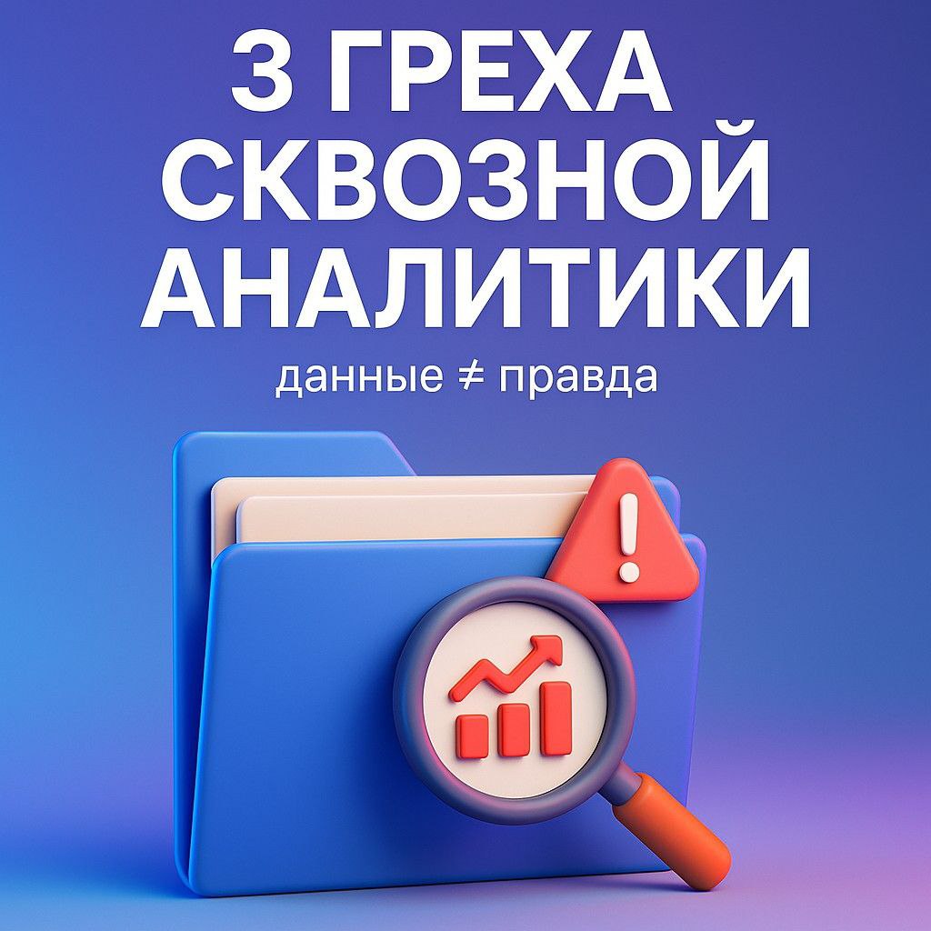 💡 Салют, друзья!
Сегодня разберём, почему ваша аналитика может врать – и как это исправить.
🚨 Сквозная аналитика должна приносить прибыль, но часто она вводит в заблуждение | Сетка — социальная сеть от hh.ru