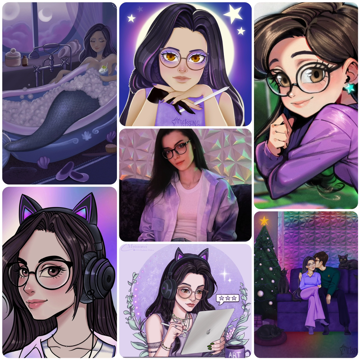 Как создаётся уникальная иллюстрация? ✨ | Сетка — социальная сеть от hh.ru