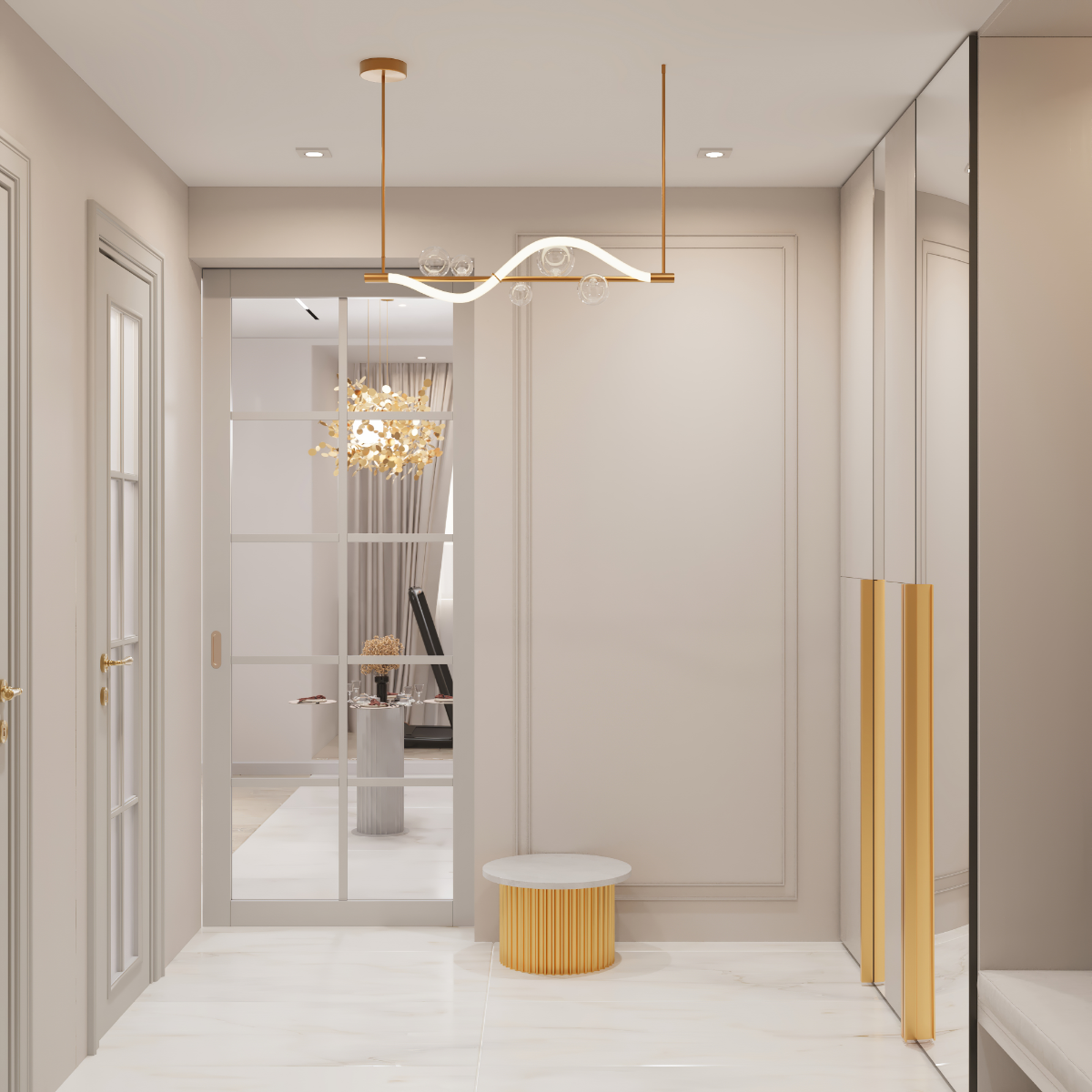 3d визуализация проекта в стиле неоклассика | Сетка — социальная сеть от hh.ru