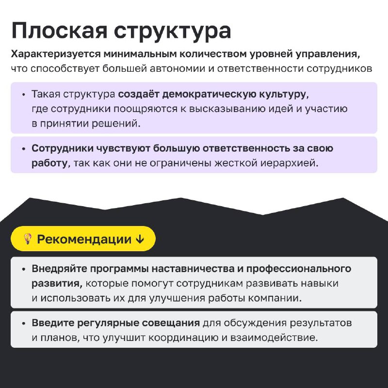 Оргструктура и оргкультура — два ключевых элемента, определяющих, как компания функционирует и взаимодействует как внутри, так и с внешней средой | Сетка — социальная сеть от hh.ru