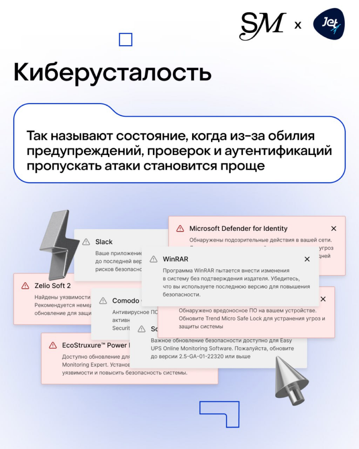 SETTERS Media совместно с «Инфосистемы Джет» разобрались, какие киберугрозы в 2024 году оказались самыми опасными и чего ждать в 2025 🛡
Еще лет десять назад всех пугали зараженными флешками, которые н... | Сетка — социальная сеть от hh.ru