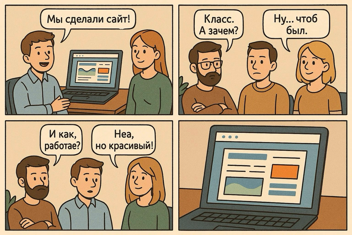 Ура! Мы сделали сайт! | Сетка — социальная сеть от hh.ru