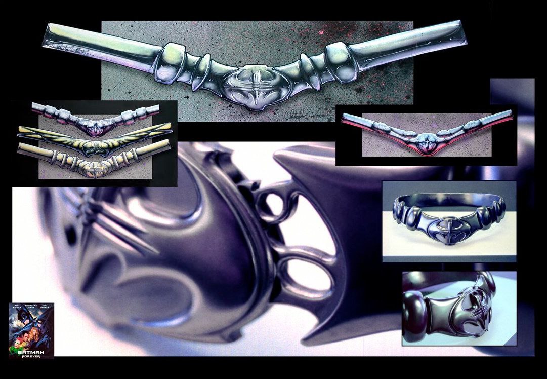 Поговорим пока в основном о Бэтмен Навсегда, которому в этом году 30 лет (как и мне 🥲)
Кристофер Росс отвечал за дизайн оружия | Сетка — социальная сеть от hh.ru