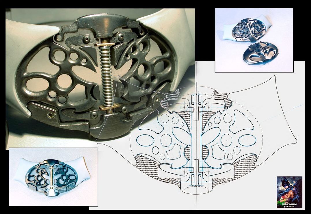 Поговорим пока в основном о Бэтмен Навсегда, которому в этом году 30 лет (как и мне 🥲)
Кристофер Росс отвечал за дизайн оружия | Сетка — социальная сеть от hh.ru