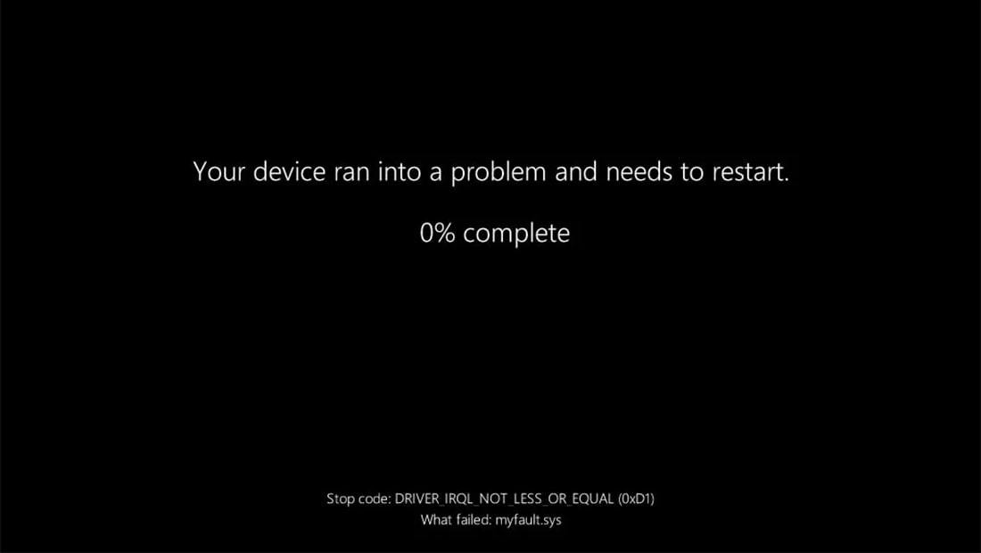 Уходит ещё одна эпоха. Windows решили изменить «синий экран смерти». В тестовой версии они сменили его на «зелёный экран смерти», но в финальном релизе для пользователей будет «чёрный экран смерти» | Сетка — социальная сеть от hh.ru