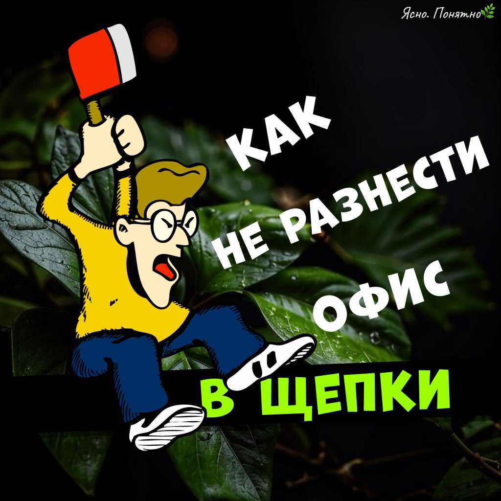 Как не разнести офис в щепки? | Сетка — социальная сеть от hh.ru