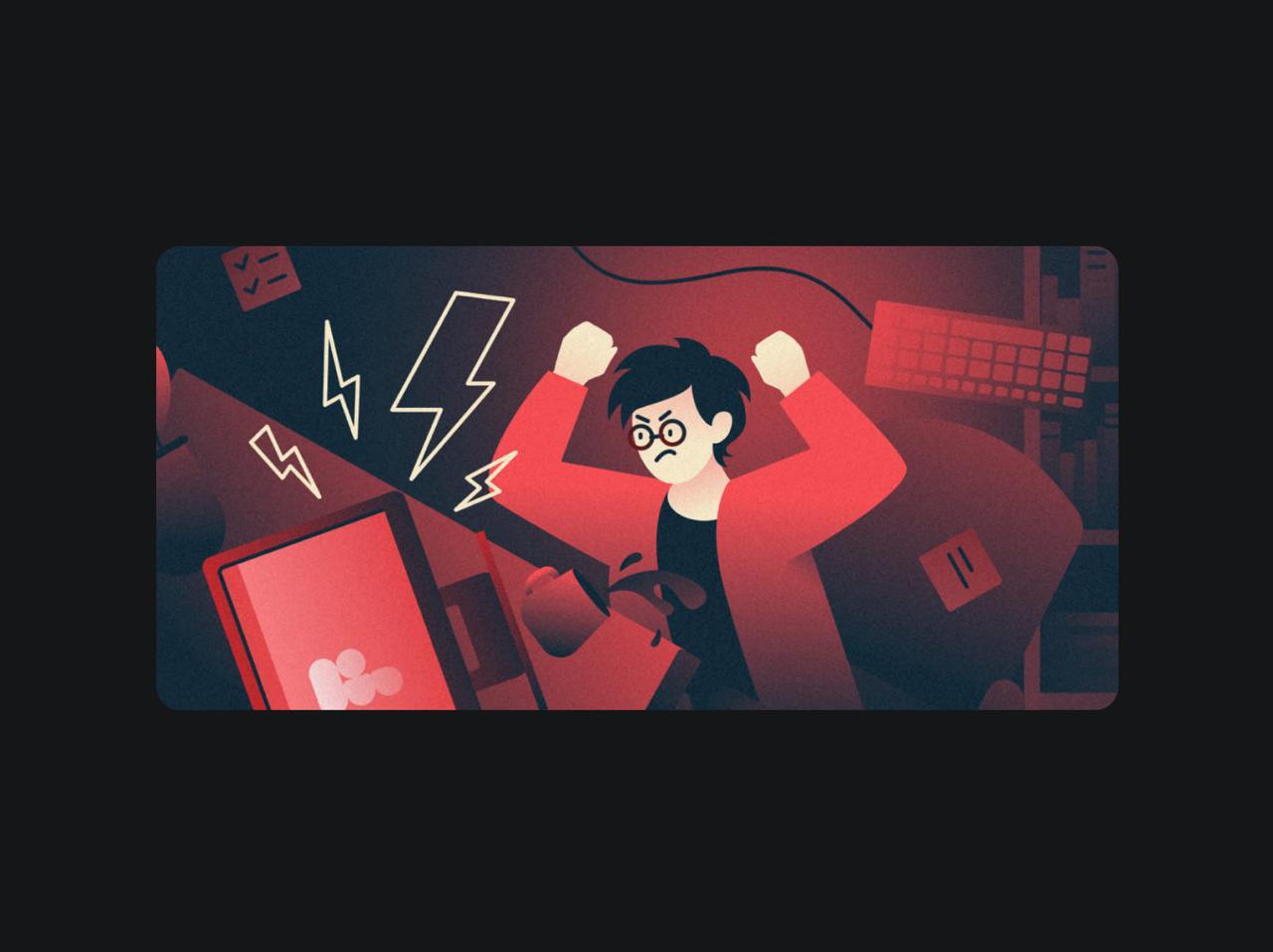 🌧 Как не бесить фронтендера  
Наташа из Selectel рассказала о своёем опыте взаимодействия с фронтенд-разработчиками и предложила пути улучшения совместной работы | Сетка — социальная сеть от hh.ru