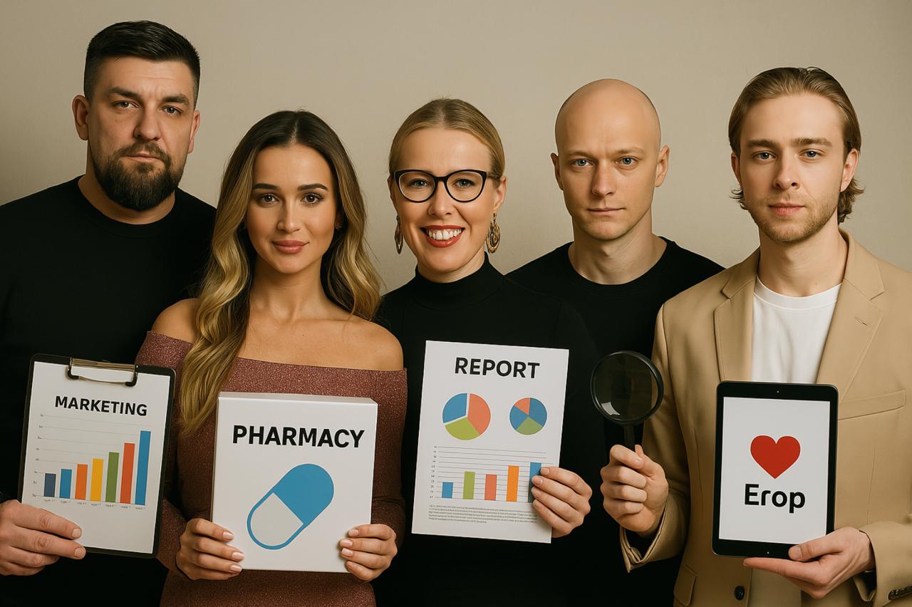 💊 Если бы российские селебы работали в фармацевтическом маркетинге
Подсмотрел идею у Марата Юсупова, решил поэкспериментировать и попробовать поднять вам настроение | Сетка — социальная сеть от hh.ru