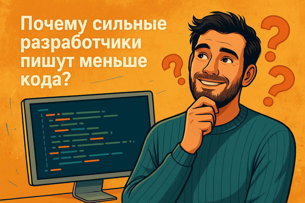 Почему сильные разработчики пишут меньше кода? | Сетка — социальная сеть от hh.ru