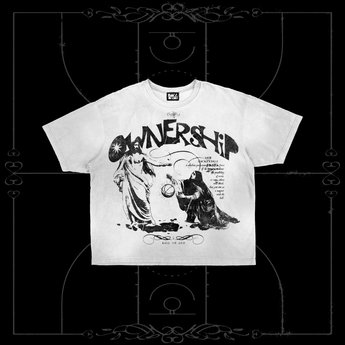 🎱 BALL OF GOD (Дизайн мерча) | Сетка — социальная сеть от hh.ru