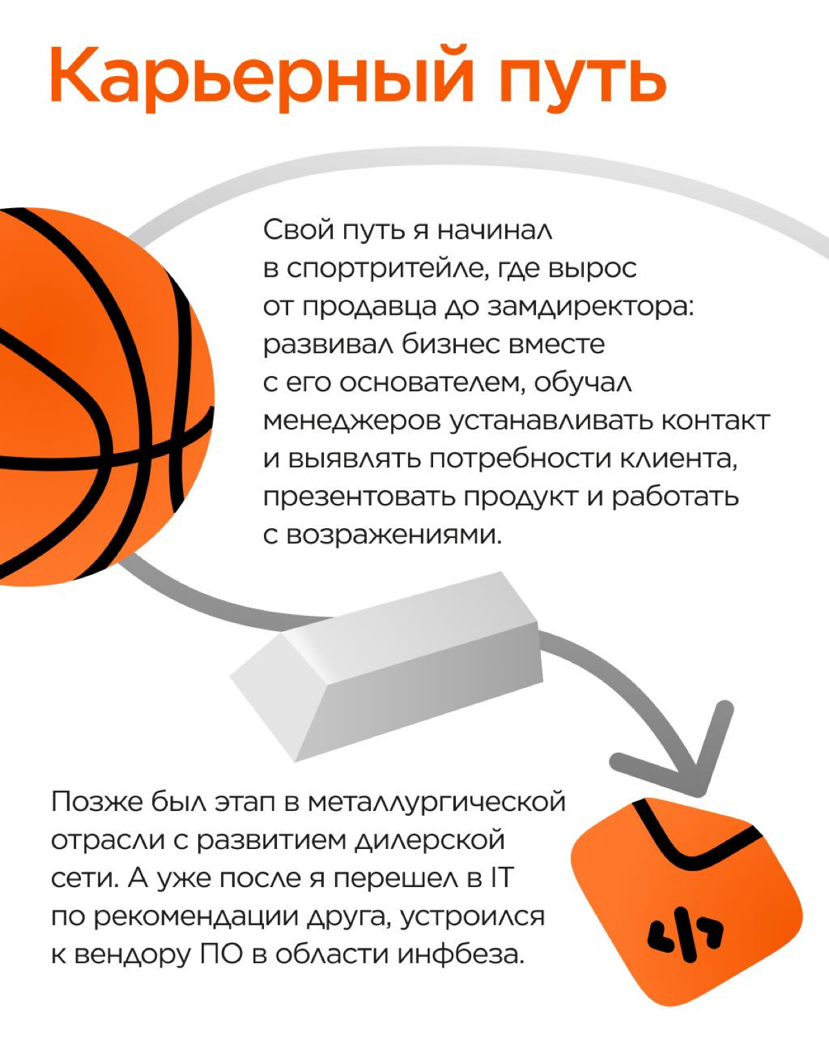 Профессиональное путешествие от ритейла до IT!
Именно так сложился путь Николая – менеджера по развитию бизнеса в нашей команде | Сетка — социальная сеть от hh.ru