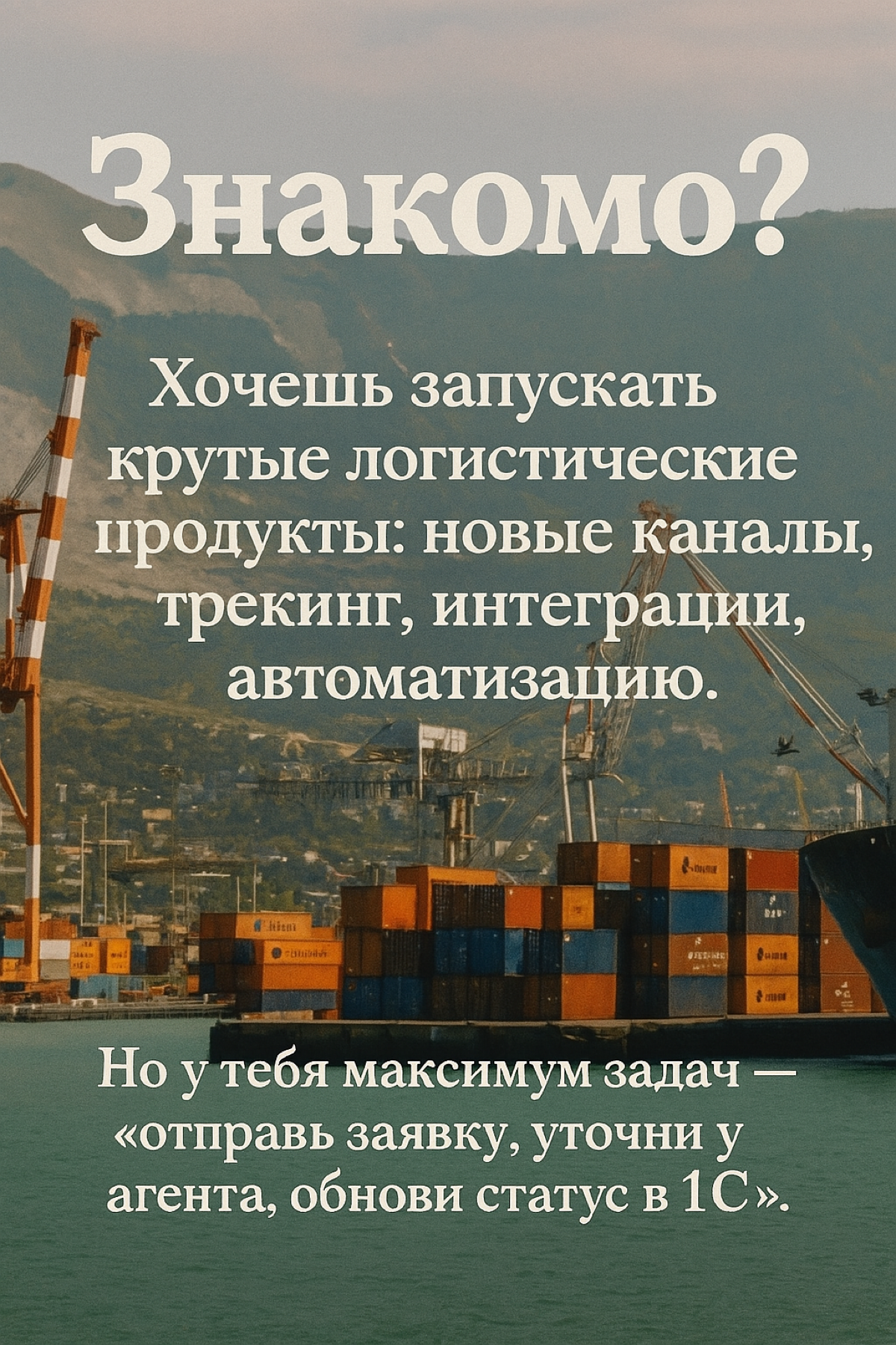 ВСЕМ ЛОГИСТАМ К ПРОЧТЕНИЮ
Что делать, если хочется управлять крутым логистическим продуктом, но всё, что дают — это согласовывать накладные?
Мечтаешь рулить проектом по цифровизации цепочек поставок, ... | Сетка — социальная сеть от hh.ru
