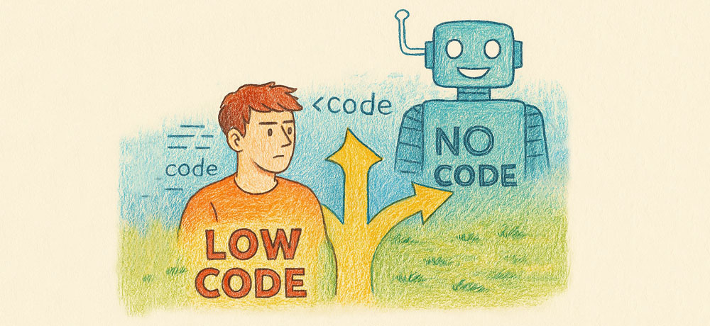Будущее low-code/no-code: как ИИ меняет разработку | Сетка — социальная сеть от hh.ru