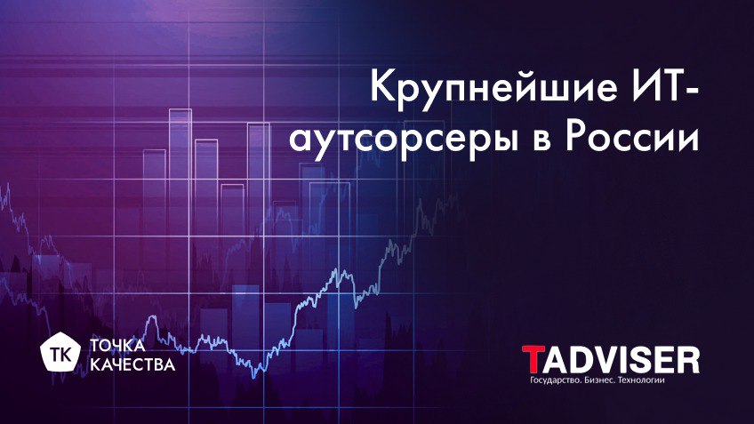 🥳 «Точка Качества» в числе крупнейших ИТ-аутсорсеров России в 2023 году по версии Tadviser
Аналитики Tadviser отмечают устойчивый спрос на ИТ-аутсорсинг среди российских компаний | Сетка — социальная сеть от hh.ru