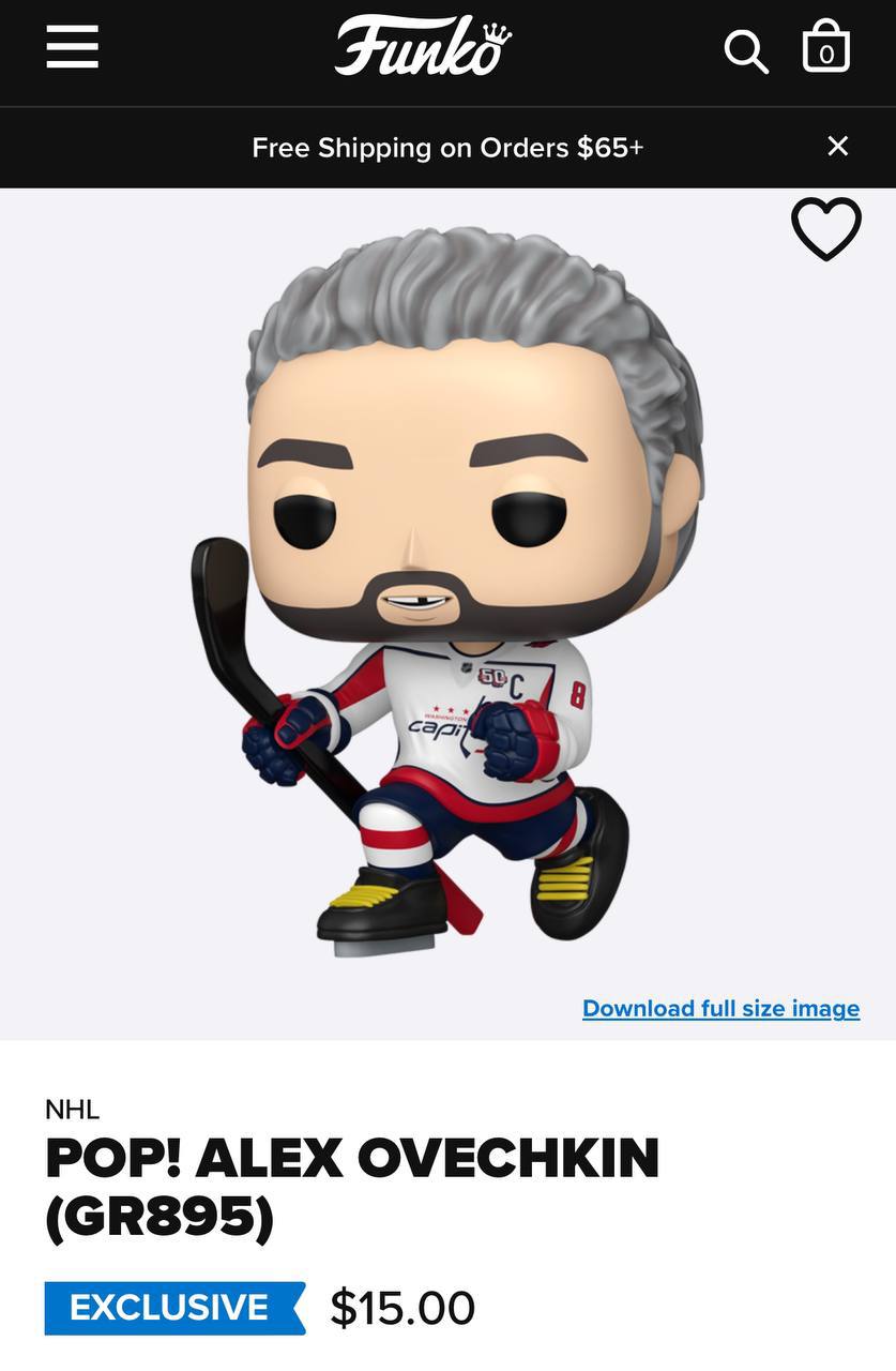 Прикол, Funko POP выкатил коллекционную фигурку Александра Овечкина, который вчера забил рекордную 895 шайбу. Заказать можно всего за 15 баксов (1295 рублей).
Фанаты хоккея, налетайте 💳 | Сетка — социальная сеть от hh.ru